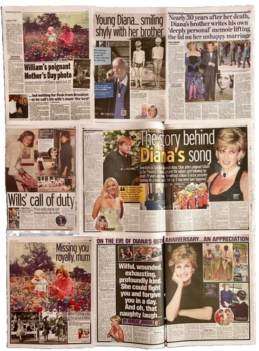 Princess diana newspaper - diana,