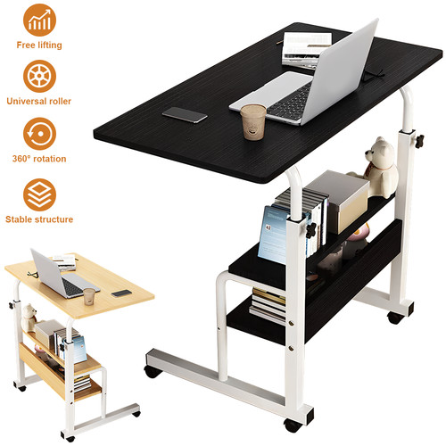 Adjustable height overbed - overbed, desk