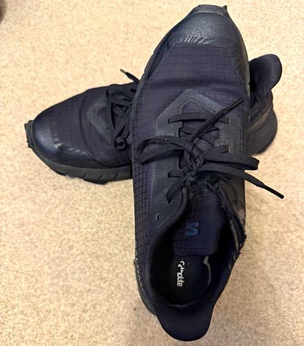 Salomon black trail - black,