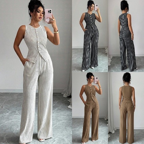 Ladies tracksuit button vest - button,