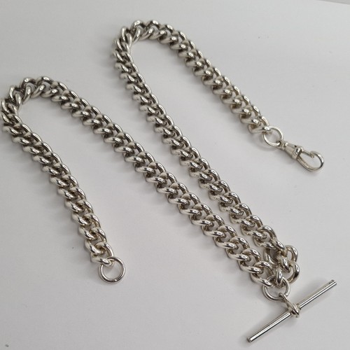 Solid sterling silver double - silver,
