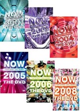 Now Thats What I Call Music DVD 2001 to 2008 - VG Condition