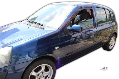 Wind deflectors fits - fits, clio