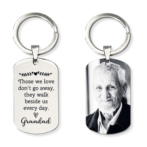 Personalised engrave keyring - engrave,