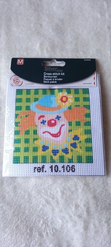 Cross stitch kit clown ideal - cross-stitch,