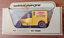 MATCHBOX MODELS OF YESTERYEAR