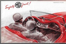 MG TF 1250 Mid-Late 1954 UK Market Foldout Sales Brochure