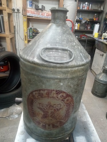 Vintage gallon fuel drum - vintage,