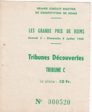 1965 LES GRANDS PRIX DE REIMS