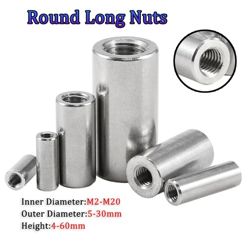 Stainless steel round threaded - stainless,