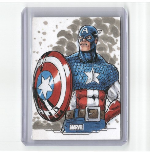 Captain america topps marvel - topps,