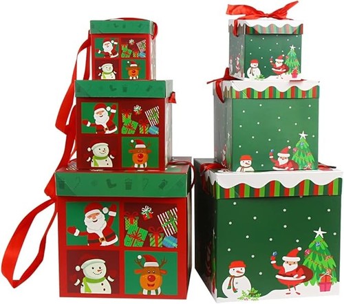Nested christmas gift - christmas, boxes