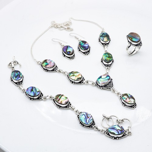 Natural abalone shell gemstone - abalone,