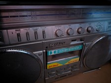 Sharp GF-8989 Vintage Stereo Radio Cassette Recorder - Ghetto Blaster
