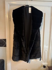 Roman Fur Long Gilet 18