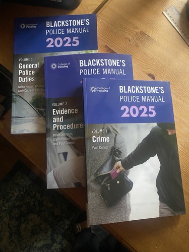 Blackstone police manuals - blackstone's,