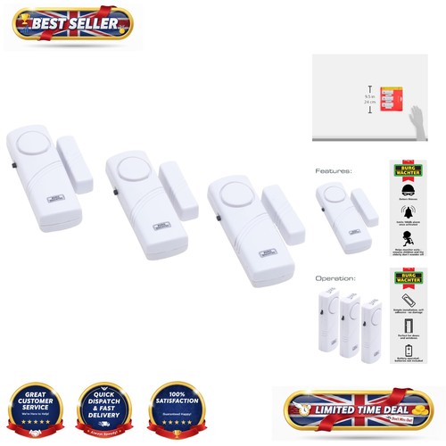 Battery powered magnetic alarm - magnetic,