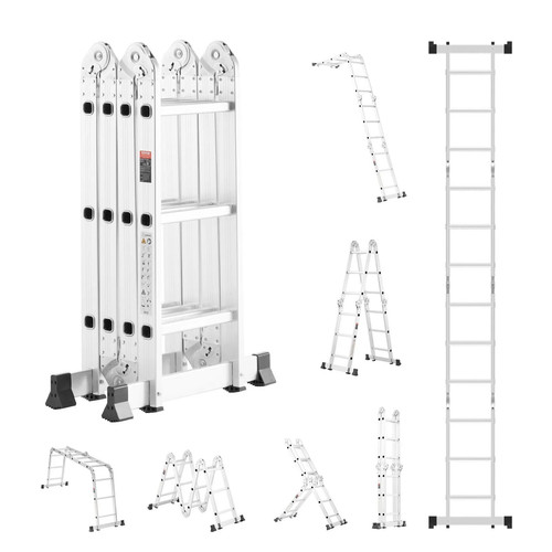 Multi purpose folding ladder - folding,