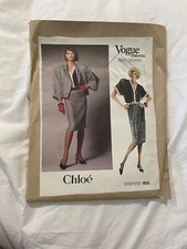 Vogue Chloé Paper Pattern