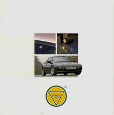 Ginetta G32 Coupe 1990-91 UK Market Foldout Sales Brochure 1.9 1.6