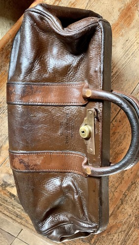 Leather gladstone bullion - leather,