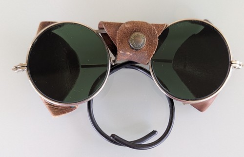 Vintage safety goggles - safety, welding