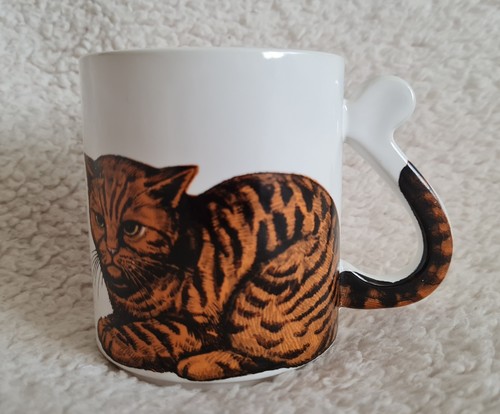 Vintage 1980 orange tabby - orange,