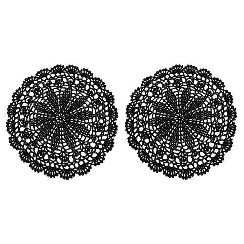 2pcs crochet doilies inch - doilies,, 10