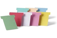 Nobo T-Cards White Size 3