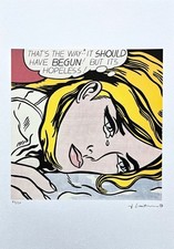 ROY LICHTENSTEIN - Hopeless -