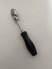 Snap On Tools 1/4” Flex Head Ratchet Black Hard Handle Older Ratchet TM835