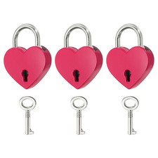 Mini Heart Lock with Key