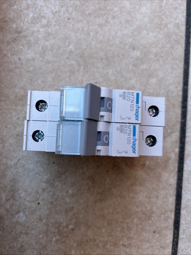 Hager mcb 20amp type - 20amp,