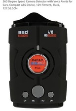 Advanced Speed Camera Detector 360 Degree Protection with Voice Alerts