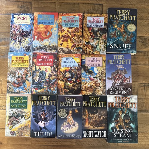 Terry pratchett discworld - discworld, 15