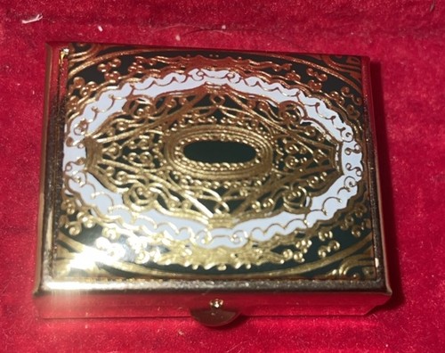 Vintage style pill box - box, trinket