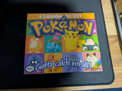 Vintage pokemon 2001 page - 2001, a