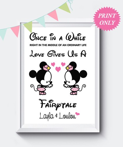 Personalised engagement disney - personalised,