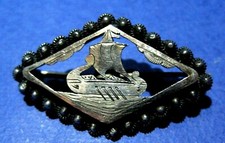 Vintage Gold & Silver Boat