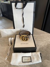 Gucci Belt Size 85cm Marmont Dusty pink 4cm Wide