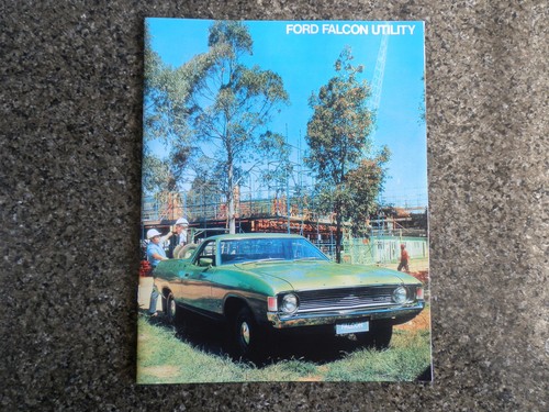 Ford falcon ute brochure - ford, xa