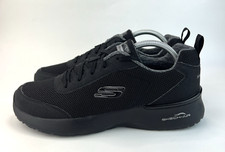 Skechers Sketch Air  Womens Memory Foam Black Shoes Trainers UK 8