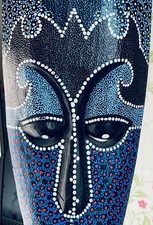 Large Mounted Hand Carved