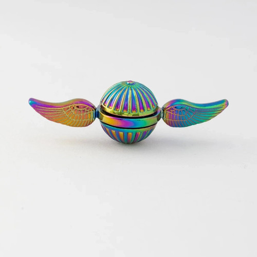 Golden snitch fidget spinner - golden,