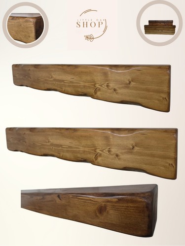 Solid wood mantel - mantel, beam