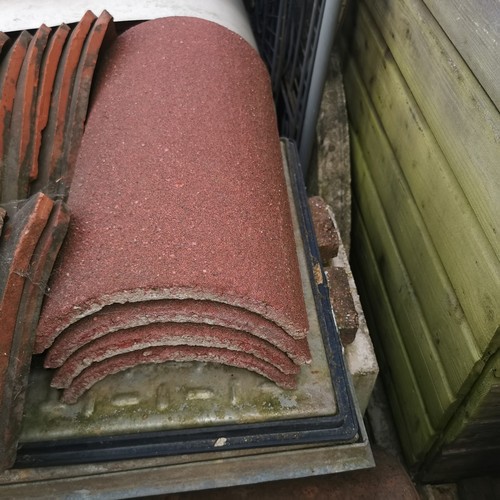 Redland half round concrete - half,