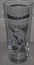HOBGOBLIN PINT GLASS WYCHWOOD BREWERY 7 INCHES (18CM)