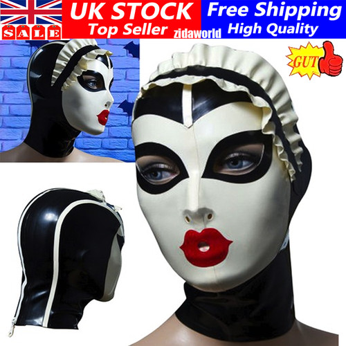 Latex hood drama - drama, headgear
