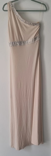 Champagne nude one shoulder - one,