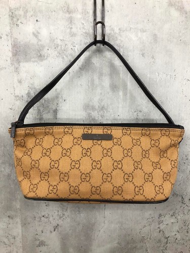 Gucci canvas boat pochette - canvas,